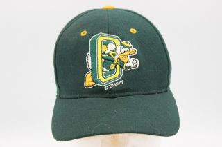 Vintage Zephyr 90s University Of Oregon Disney Donald Duck Baseball Cap 6 7/8