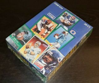1991 Fleer Football - Factory Box - 36 Packs Nfl Inserts