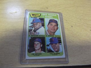 1965 Topps Baseball 533 Mets Rookie Stars W/tug Mcgraw/swoboda Sp Bv$25