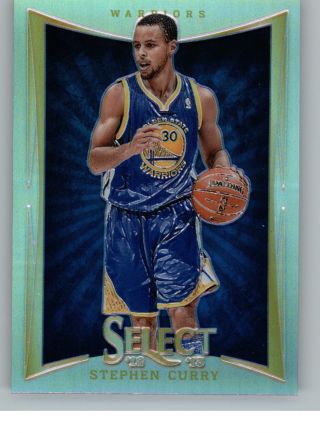 2012 - 13 Panini Select Silver Prizm 39 Stephen Curry