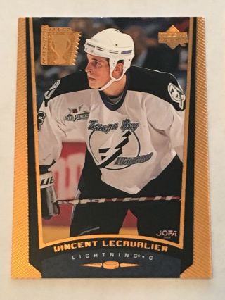 Lecavlier 98 - 99 Upper Deck Ud Exclusives Ed/100 Rookie Card 1998 - 99 Rare