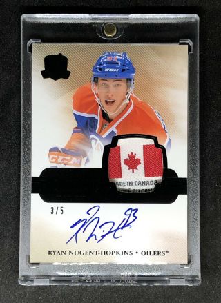 2011 - 12 The Cup Auto Tag Ryan Nugent - Hopkins Rookie Rc /5 Sp Rpa 3 Color
