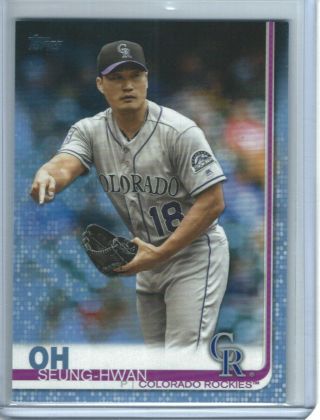 2019 Topps Series 2 Seung - Hwan Oh Father 