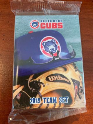 2019 South Bend Cubs Team Set Complete Minors A Chicago Cubs