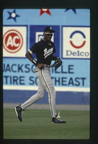 Michael Jordan Birmingham Barons Baseball 35mm Color Slide (file - 00876)