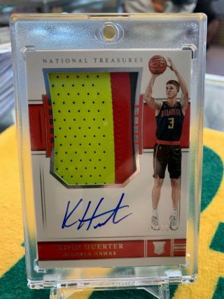 2018 - 19 National Treasures Rpa Rookie Patch Autograph Auto Kevin Huerter 11/99
