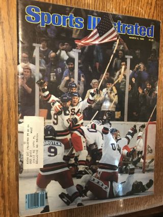 March 3,  1980 Usa Olympic Hockey Team Miracle On Ice Sports Illustrated