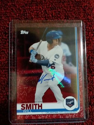 2019 Topps Pro Debut Will Smith Auto 5/10