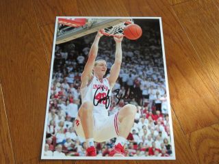 Cody Zeller Autograph Signed 8x10 Photo Hand Signed Indiana Hoosiers