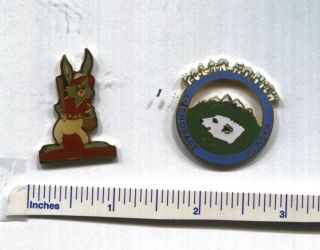 Little League Baseball Pin (s) : (2) Anchorage Alaska - 1988 - A.  O.  R.