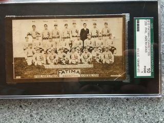 Sgc 1913 T200 Fatima Team Philadelphia Nationals (eddie Plank,  Walsh)