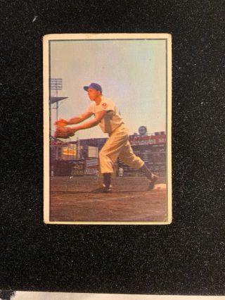 1953 Bowman Color Gil Hodges 92 - Dodgers - Gd - Vg Key Card Classic