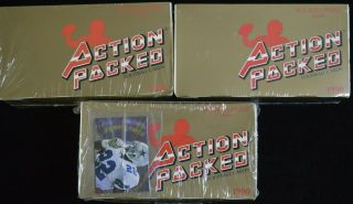 1990 Action Packed Rookie/update Series - Factory Boxes