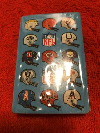 1960 ' s NFL COMPLETE DECK OF 52 PLAYING CARDS VINTAGE LOGOS 2