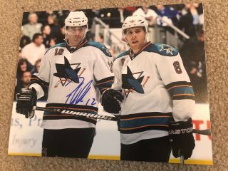 Patrick Marleau Signed Autographed 8x10 Photo San Jose Sharks Stanley Cup