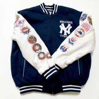 York Yankees 26 - Time World Series Champions Jacket,  Size Large
