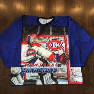 Vintage Montreal Canadiens Ccm Maska Jersey Mens Size Xl