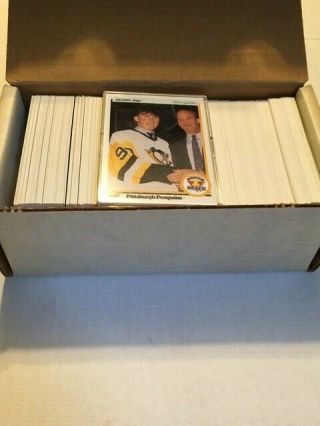 Complete Set - 1990 - 91 Upper Deck Hockey - French (400 Cards - Lo Series - Jagr Rc