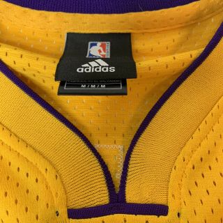 Adidas Los Angeles LA Lakers NBA Andrew Bynum 17 Jersey Adult Medium Authentic 3