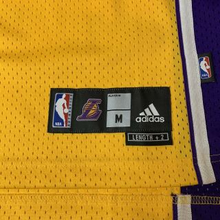Adidas Los Angeles LA Lakers NBA Andrew Bynum 17 Jersey Adult Medium Authentic 4
