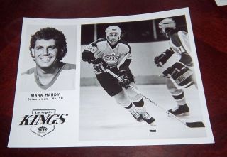 Los Angeles Kings Mark Hardy 1980 