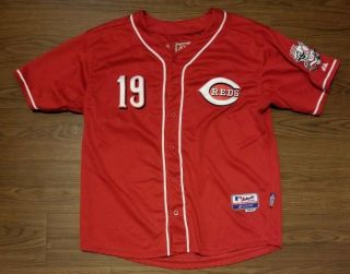 Majestic Cool Base Cincinnati Reds Joey Votto Baseball Jersey Size 52 Sewn