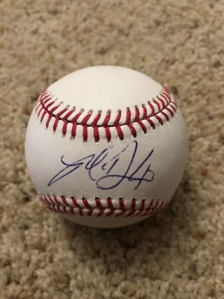 Madison Bumgarner Autographed Signed Mlb Baseball San Francisco Giants