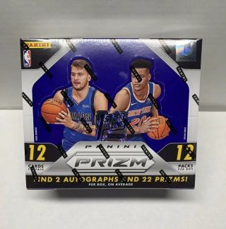 2018 - 19 Panini Prizm Fotl First Off The Line Hobby Box Factory