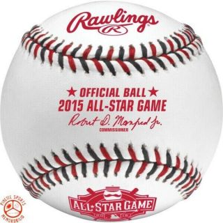 Rawlings Official 2015 Mlb All Star Game Baseball Cincinnati Reds Boxed Nib