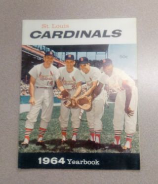1964 St.  Louis Cardinals Baseball Yearbook