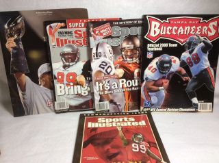 2002 Tampa Bay Buccaneers Bowl Magazines Sports Illustrated Yearbook