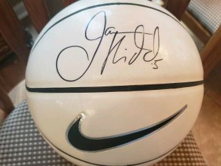 Jason Kidd Hand Signed Official Nba Basketball Nets (also Have Signed Game Jerse