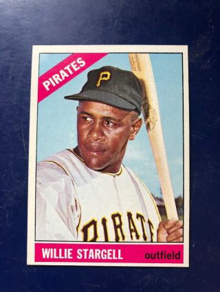 1966 Topps 255 Willie Stargell Hof Pittsburgh Pirates