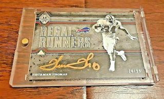 Thurman Thomas Auto Buffalo Bills Autograph Only 99 Of These Exist In The World