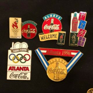 1996 Atlanta Olympics Coca Cola Sponsor Pin (12)