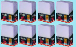 200 Ultra Pro 3x4 Regular Toploaders Standard Size Trading Card Sleeve Rigid