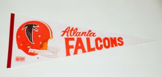 Vintage Atlanta Falcons Football Nfl Pennant Large