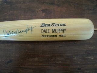 Autographed Baseball Bat - DALE MURPHY - Rawlings Big Stick Professional Model 2