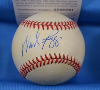 Wade Boggs Psa Dna Autograph American League Oal Signed Baseball