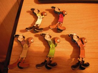 Olive Oyl From Popeye 5 Pin Set - 2 1/2 " Little League World Series Pins Ca 35