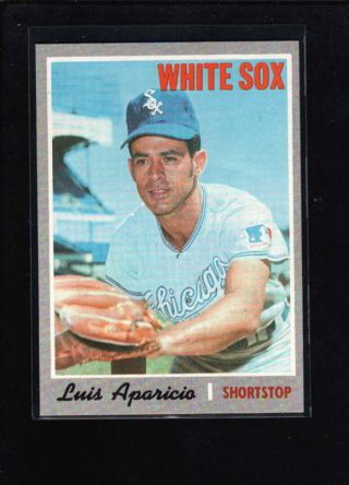 1970 Topps 315 Luis Aparicio White Sox Nm - Mt Ld4047