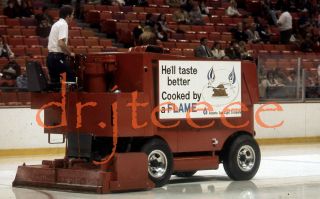 1975 Atlanta Flames Ice Resurfacer - 35mm Hockey Slide