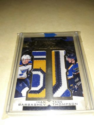 17 - 18 Ud Spx Double Xl Materials Ivan Barbashev,  Tage Thompson