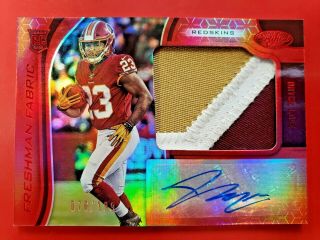 2019 Certified Bryce Love Freshman Fabric Rookie Patch Auto Mirror Red /199