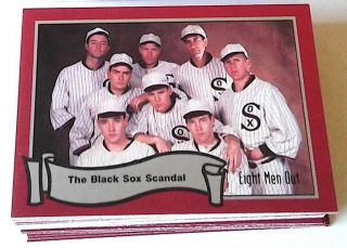 1988 Pacific / Eight Men Out 1919 Black Sox Scandal Set 1 - 110 One Owner