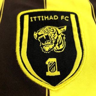 ONE Ittihad FC 77 Club Saudi Arabia Home Soccer Football Jersey Mens Sz L 4