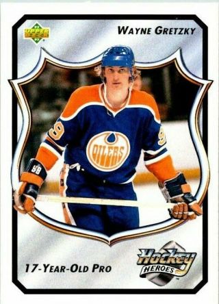 1992 - 93 Upper Deck Wayne Gretzky Heroes 11 Hockey Week Blowout
