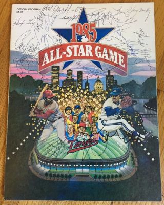 Steve Garvey Signed X 20,  1985 All - Star Game Pgm. ,  Oliva,  Fisk,  Winfield,  Molitor,