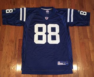 Reebok Indianapolis Colts Marvin Harrison Jersey 88 Throwback Nfl Retro Lrg