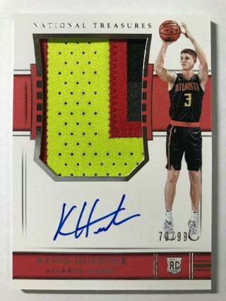 2018 - 19 National Treasures Rpa Rookie Patch Autograph Auto Kevin Huerter 70/99